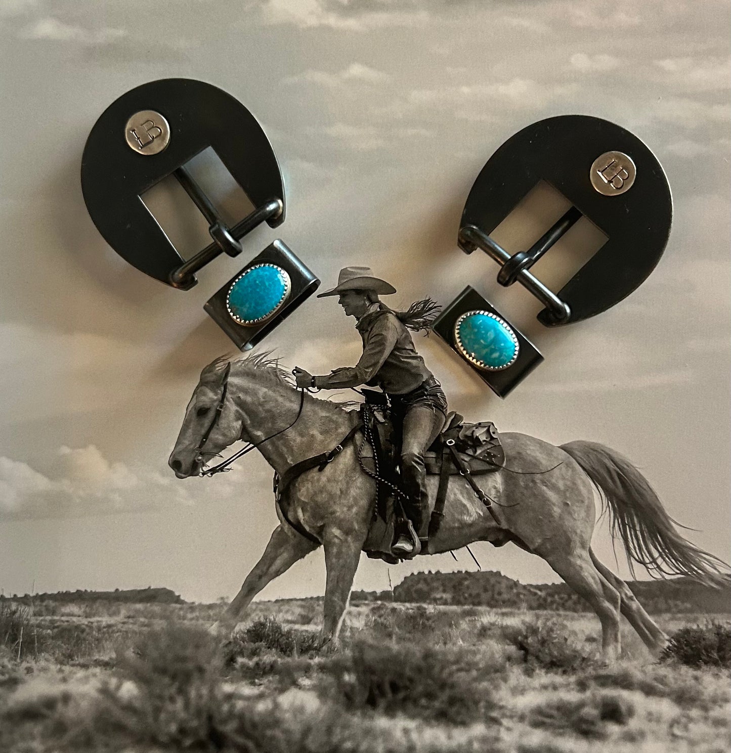 Kingman Headstall Buckle set