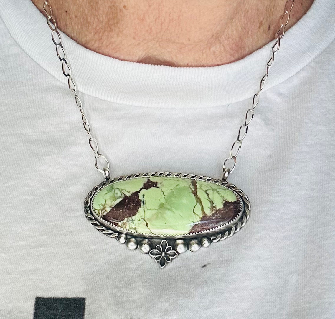 Lemon Chrysoprase Bar