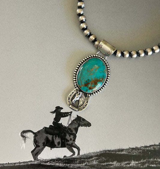 Kingman Horse Pendant