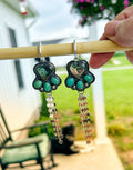 Abalone shell earrings