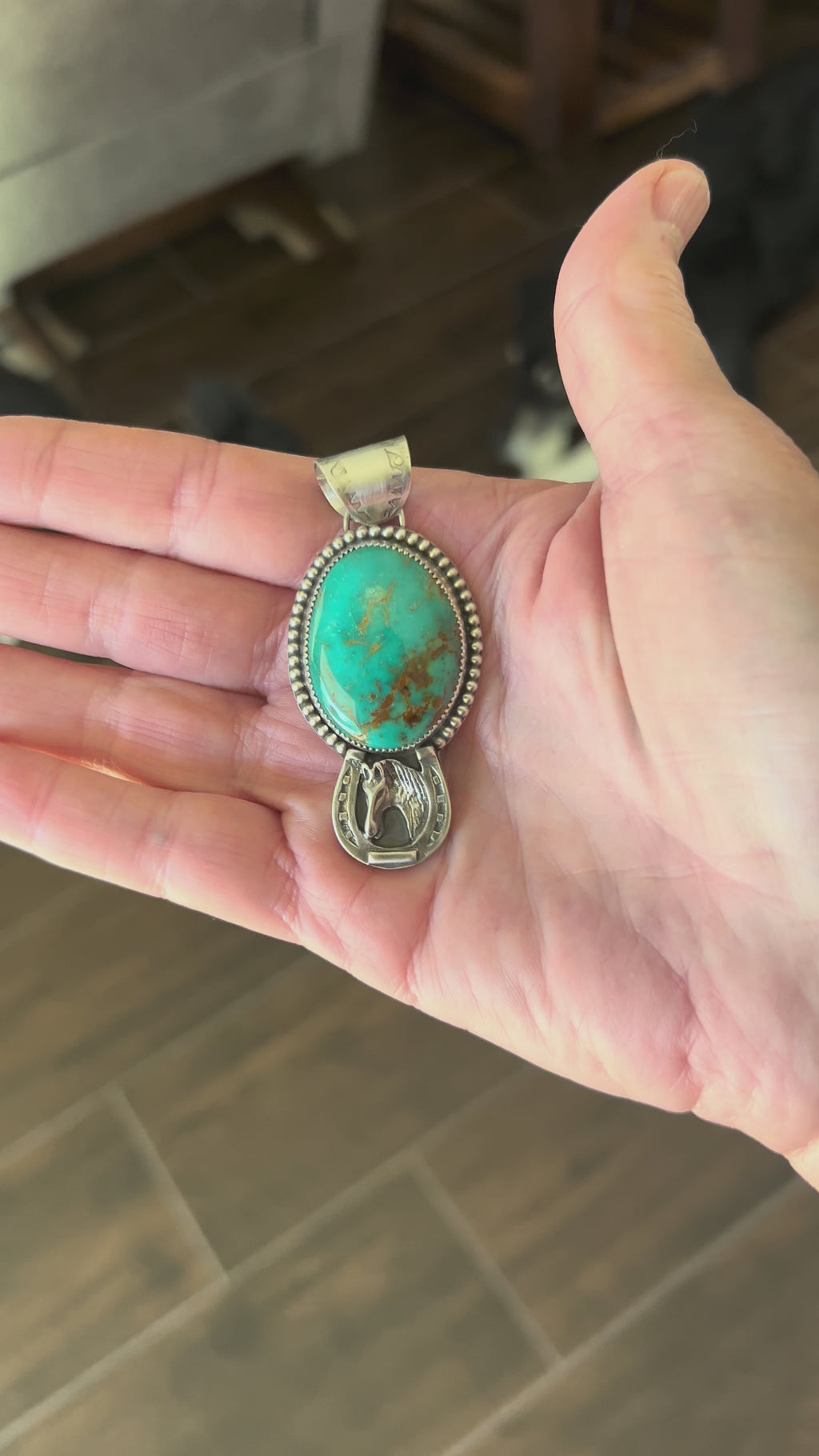 Kingman Horse Pendant