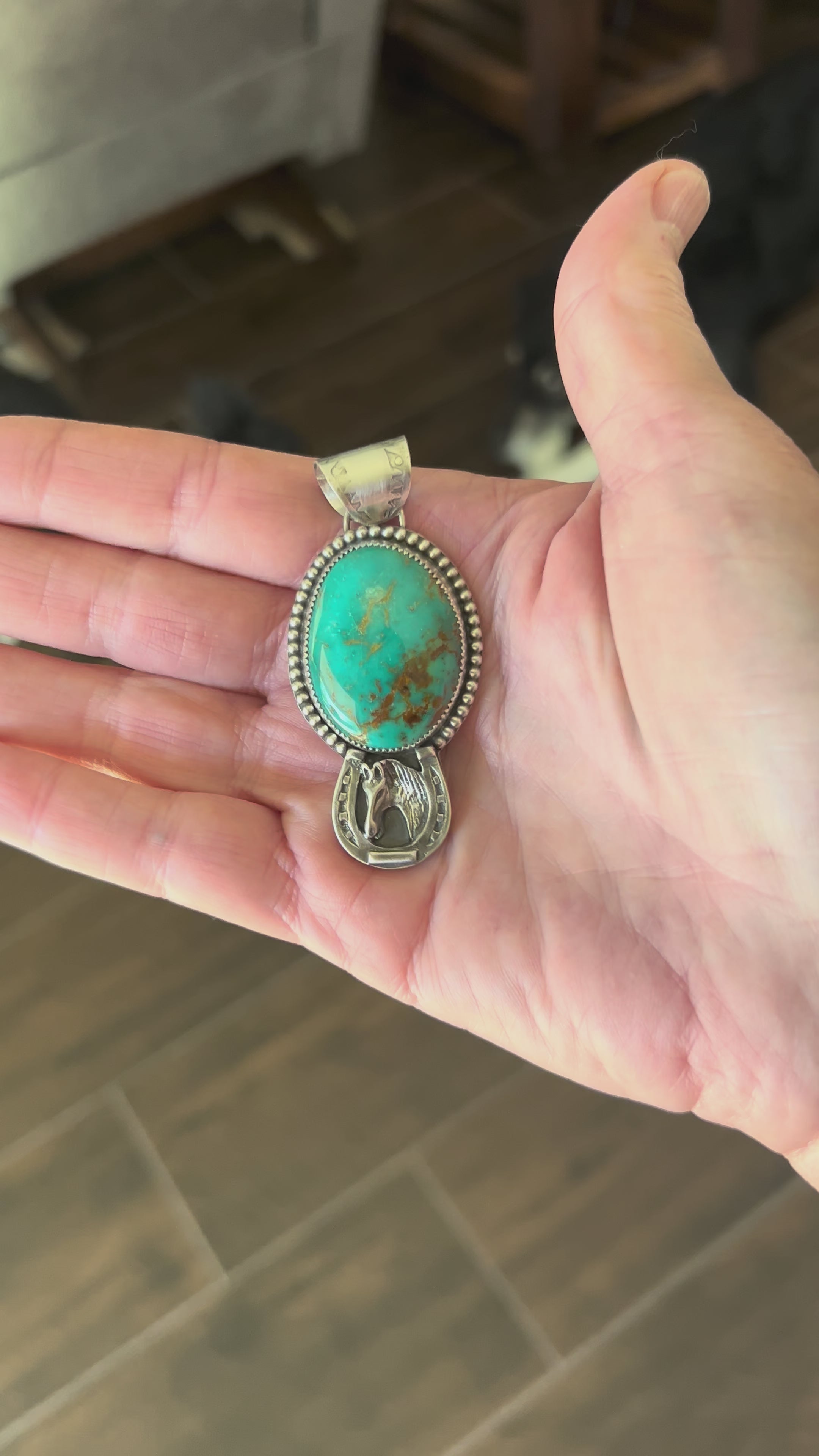 Kingman Horse Pendant